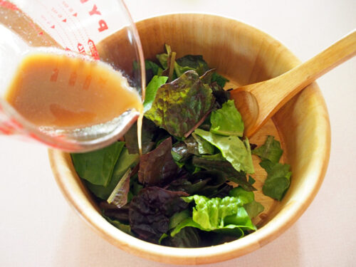 cream dressing for garden lettuce Salad Dressing