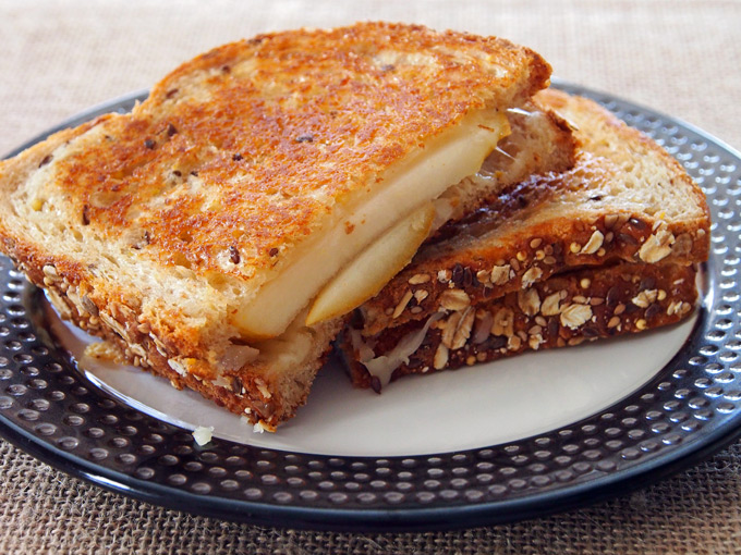 Pear And Fontina Grilled Cheese – Gravel & Dine